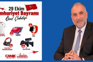 Canik Belediyesi'nden 29 Ekim Özel Çekilişi